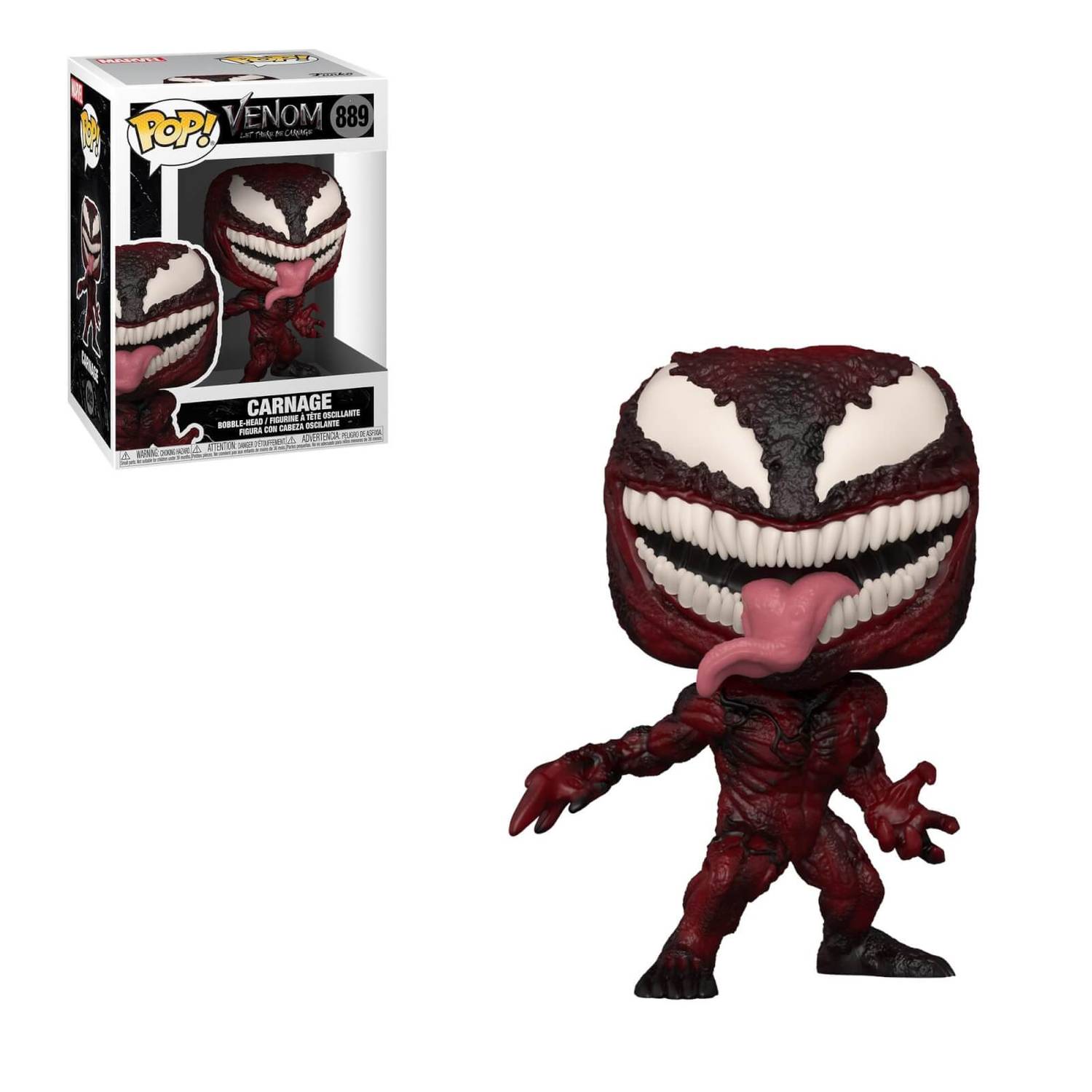 Marvel's Venom: Let There Be Carnage - Collectible Carnage Funko Pop Vinyl Figure