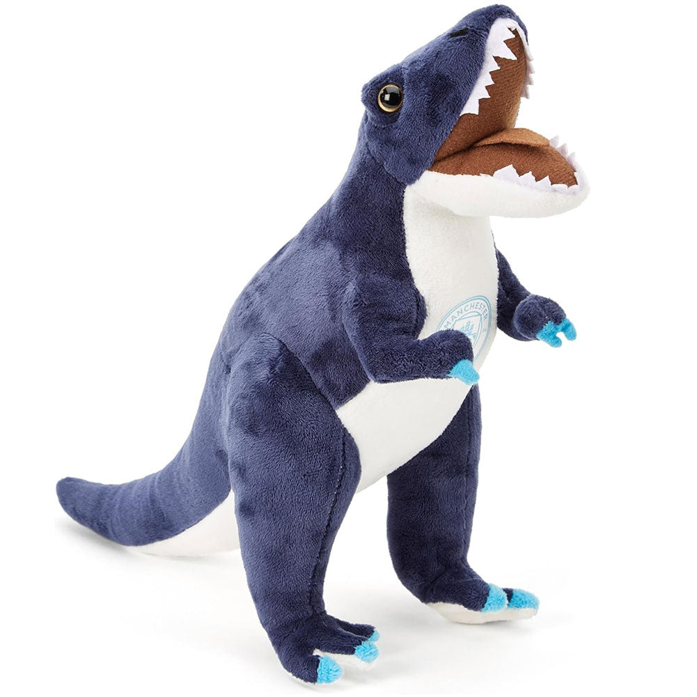 Soft and Huggable Manchester City FC Standing Plush T-Rex Toy