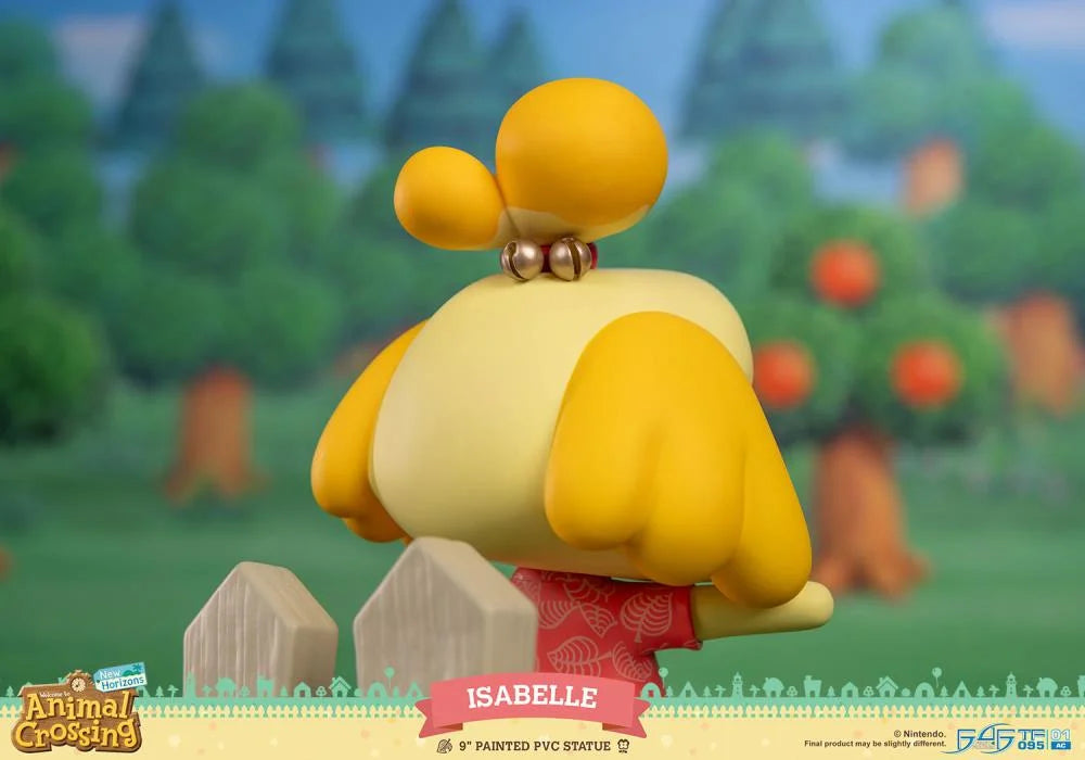First 4 Figures Collectible PVC Statue of Isabelle from Animal Crossing New Horizons Video Game