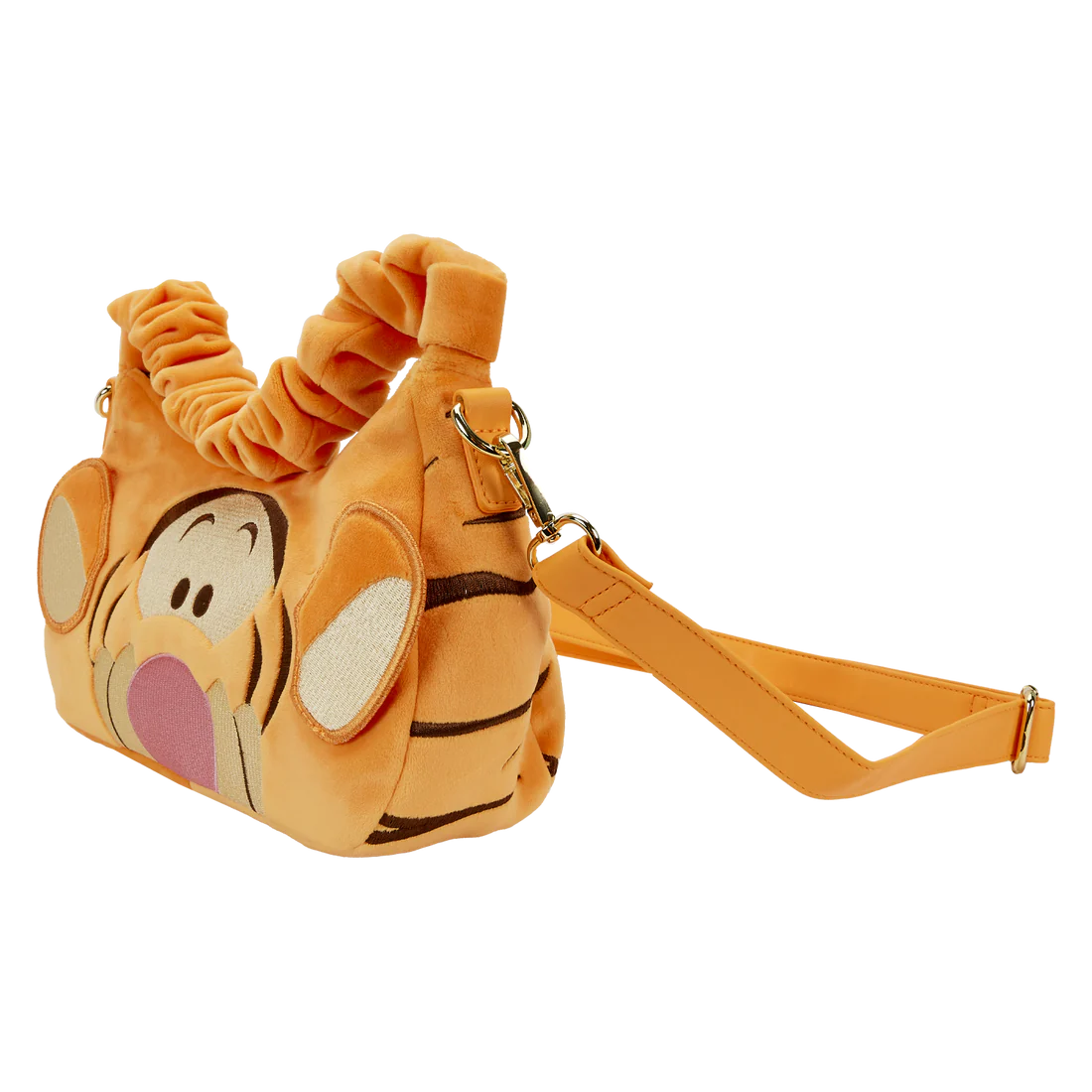 Loungefly Disney Winnie the Pooh Tigger-Themed Plush Cosplay Style Crossbody Handbag for Daily Use