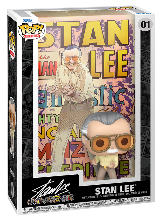 Marvel Stan Lee Collectible Funko Pop! Vinyl Figure Comic Cover Edition