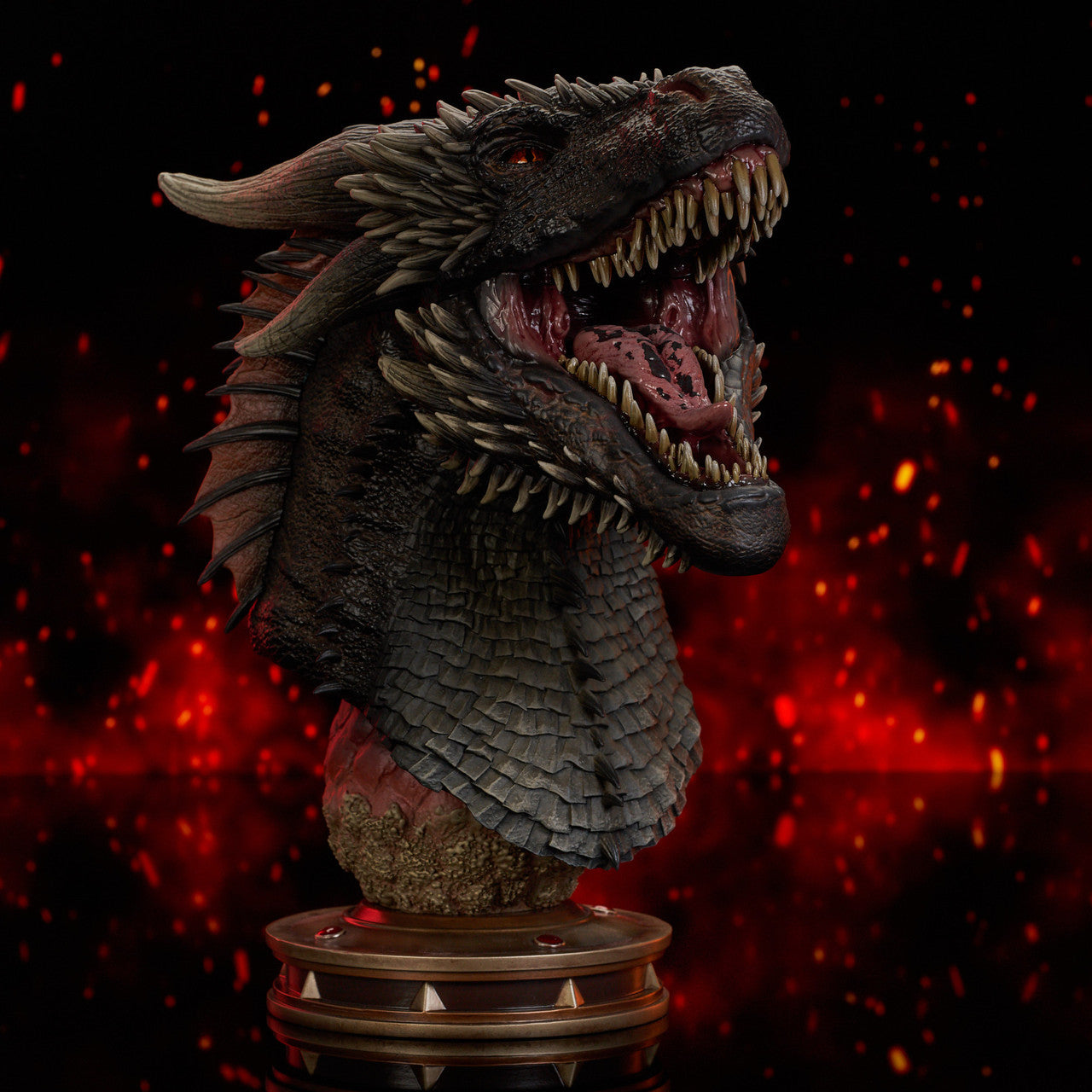 Limited Edition 3D Game of Thrones Collectible Bust: 1/2 Scale Drogon Statue