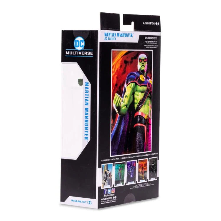 7-Inch DC Rebirth DC Multiverse Martian Manhunter Action Figure for Collection
