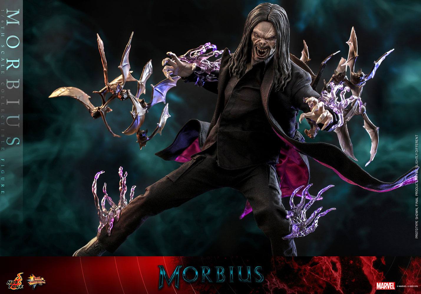 Hot Toys 1:6 Scale Collectible Figure of Marvel's Morbius - The Superhuman Vampire Character