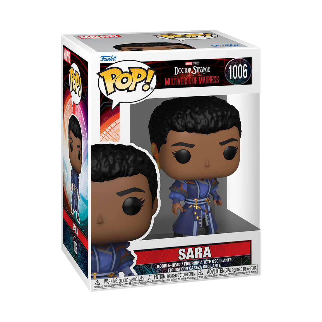 Funko Pop! Vinyl Collectible Figure of Sara from Marvel's Doctor Strange in the Multiverse of Madness