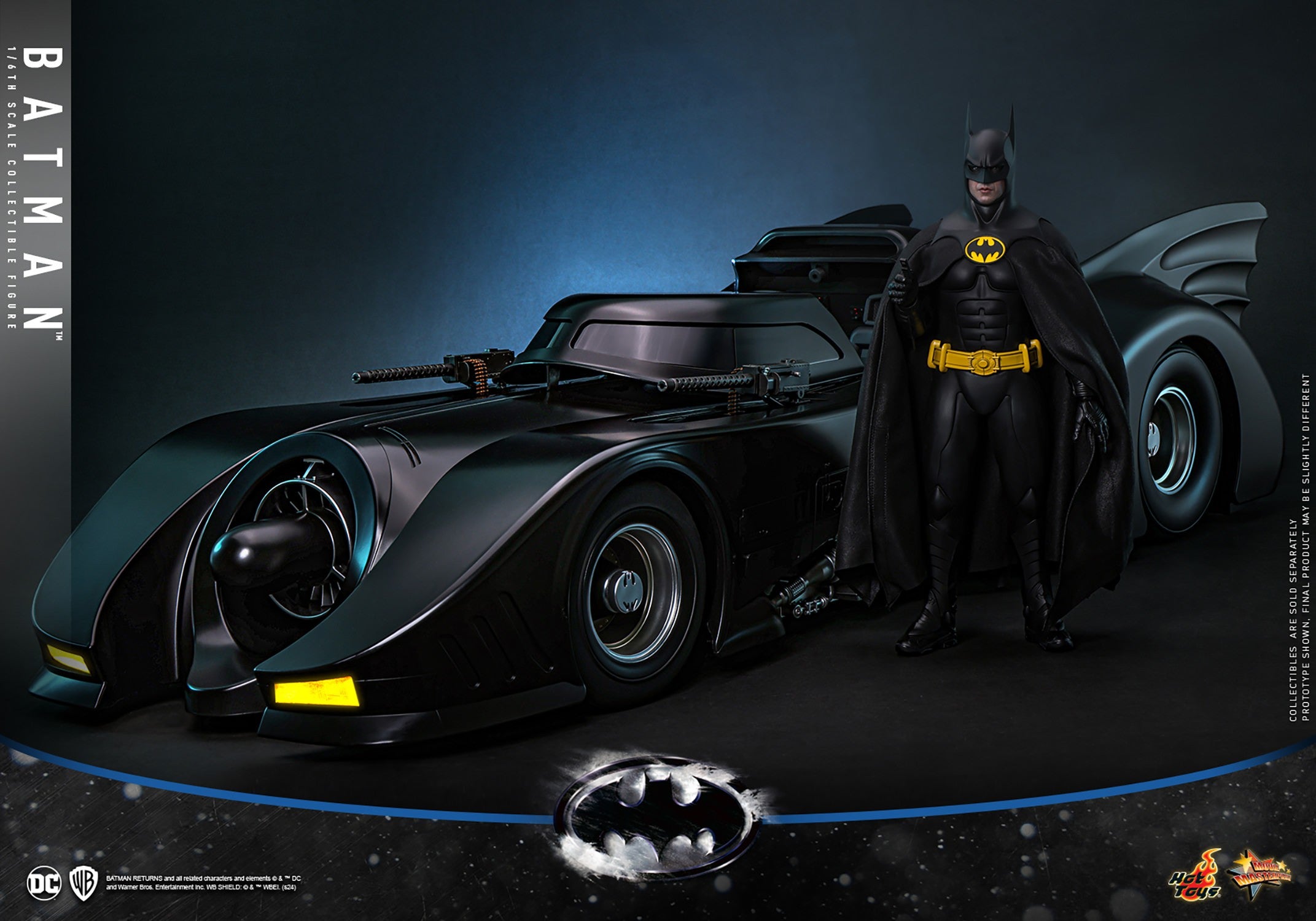 Hot Toys 1/6th Scale Collectible Figure of Batman from Batman Returns Movie