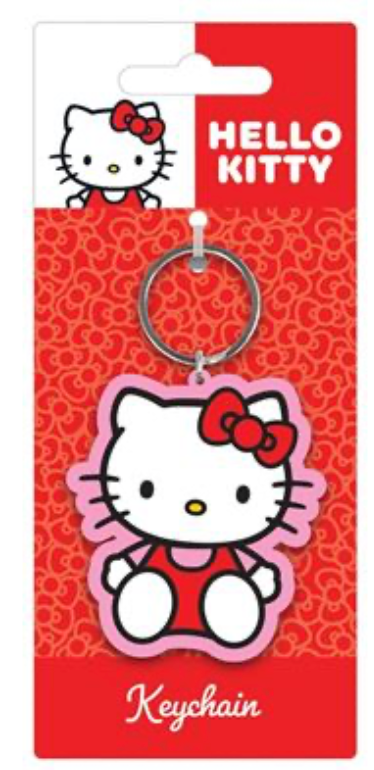 Cute Hello Kitty PVC Keychain for Adding Charm to Your Items