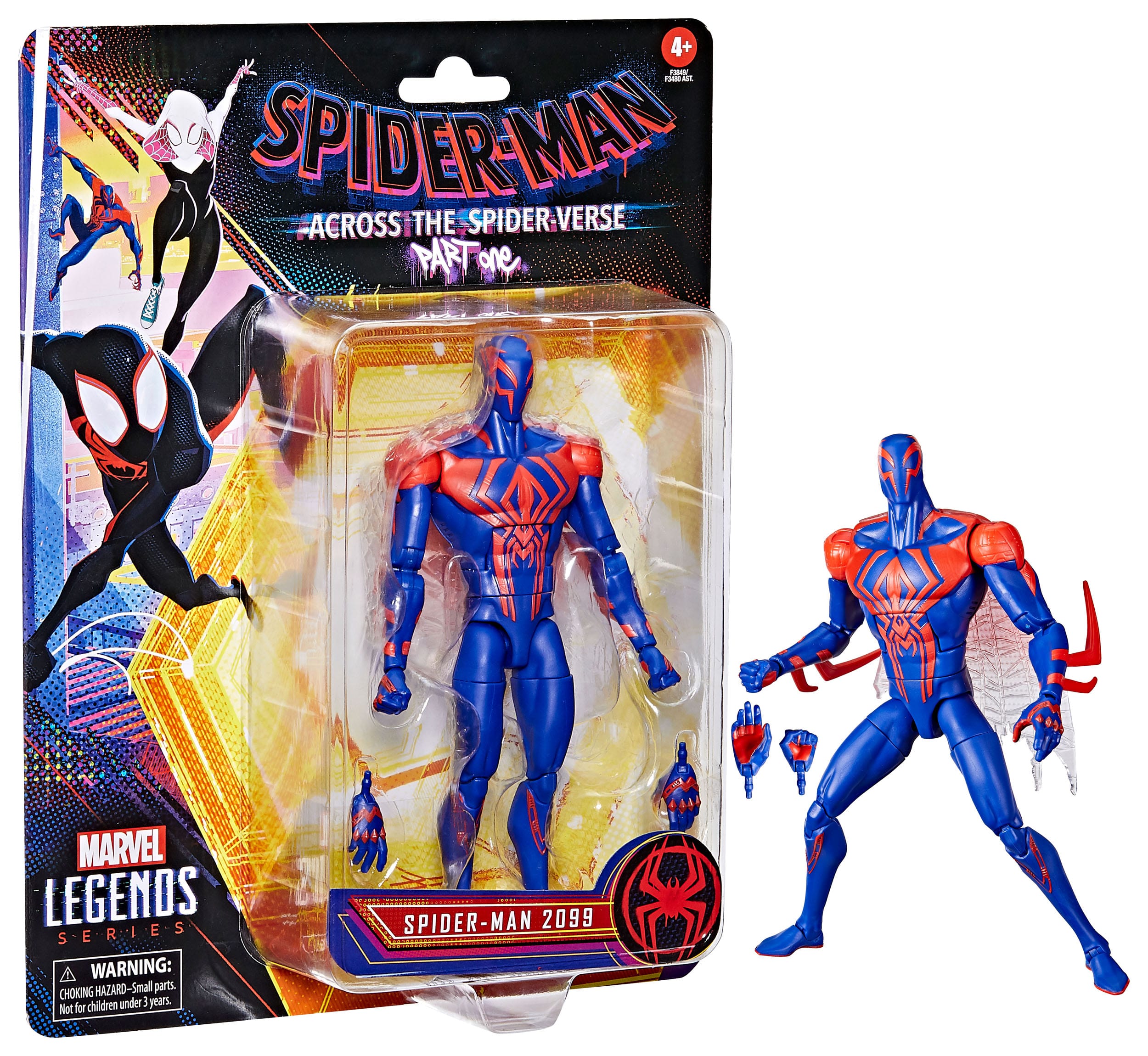 Marvel Legends Series 6 - Inch Action Figure: Spider - Man 2099 Inspired by Spider - Man: Across the Spider - Verse