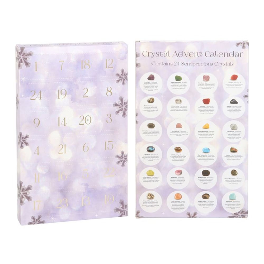 Mystical Gemstone Crystal Advent Calendar for Christmas Countdown