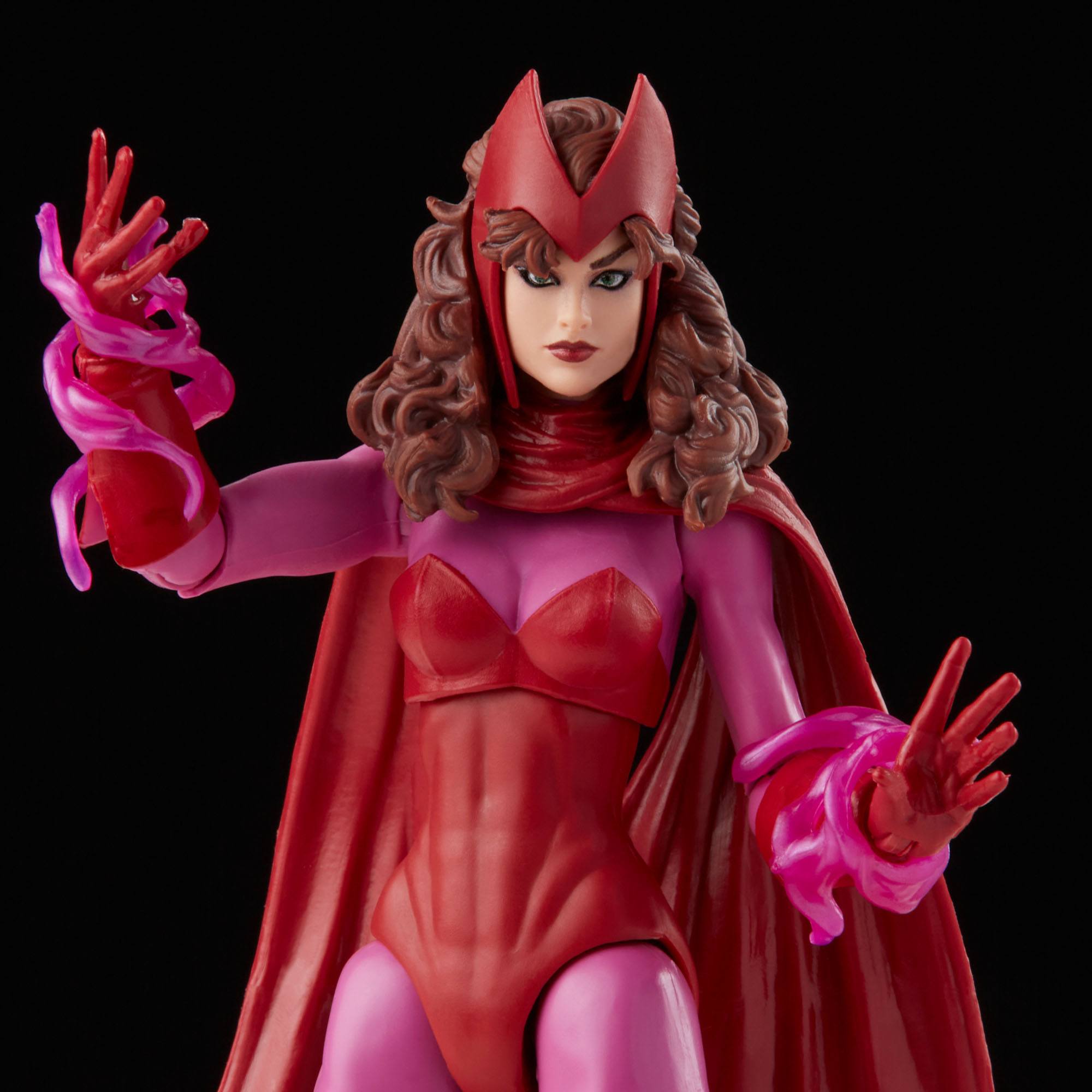 Hasbro's High - Quality Marvel Legends Series Retro - Style Scarlet Witch Action Figure for Fans and Collectors