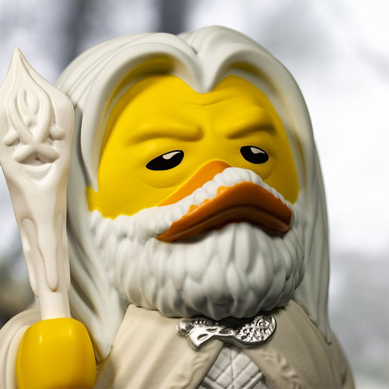 Collectible Boxed Tubbz Figurine of Gandalf the White from The Lord of the Rings