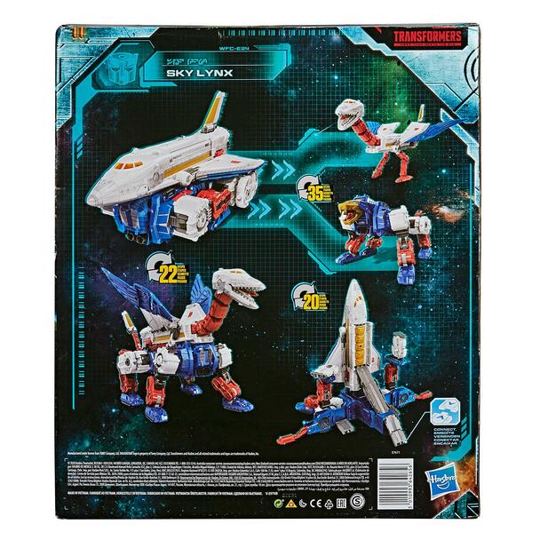 Hasbro Transformers Generations War for Cybertron Earthrise Leader Class Figure - WFC - E24 Sky Lynx with Multiple Transformation Modes