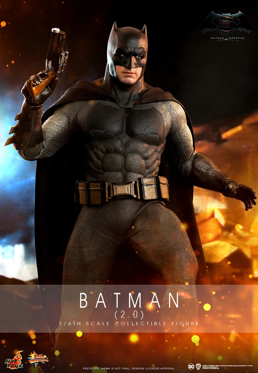 Hot Toys 1/6th Scale Batman Figure from Batman v Superman Dawn of Justice