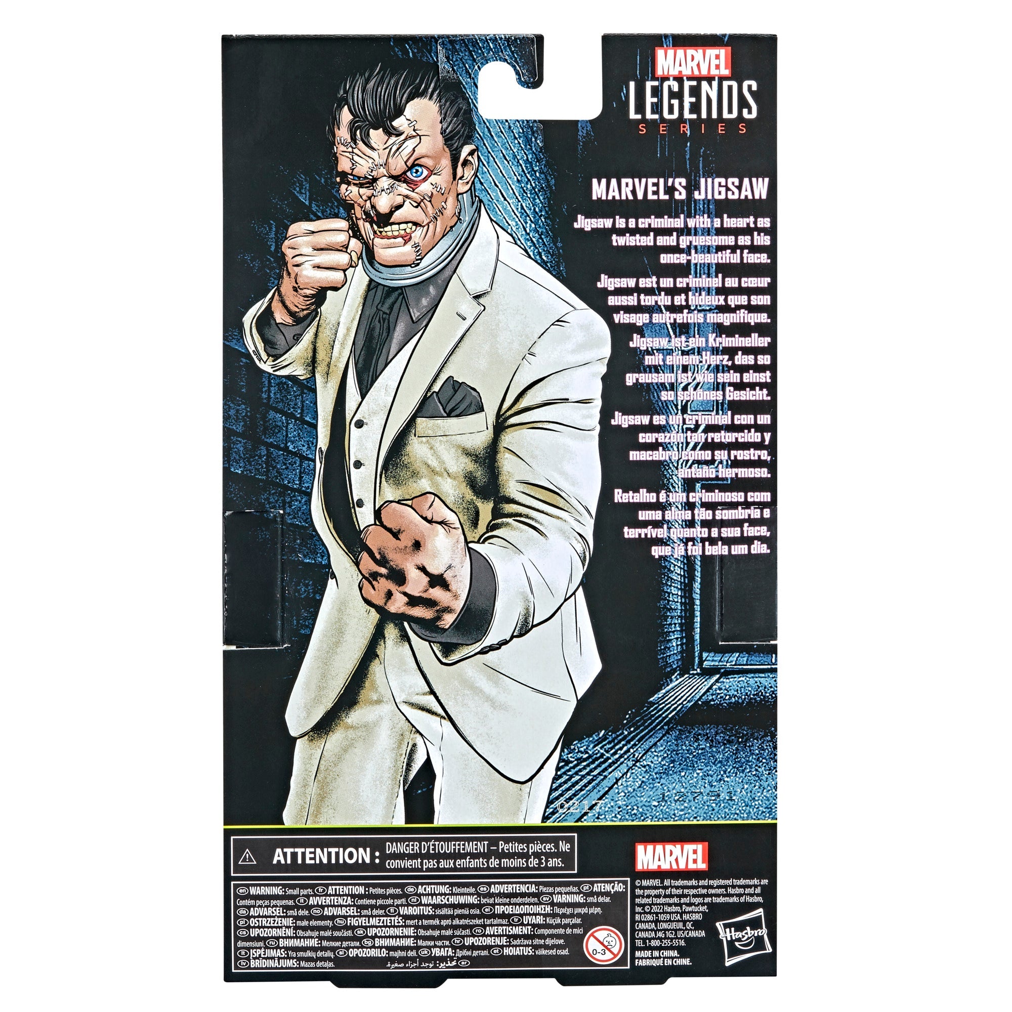 Marvel Legends Series 6-Inch Scale Action Figure - Marvel's Jigsaw