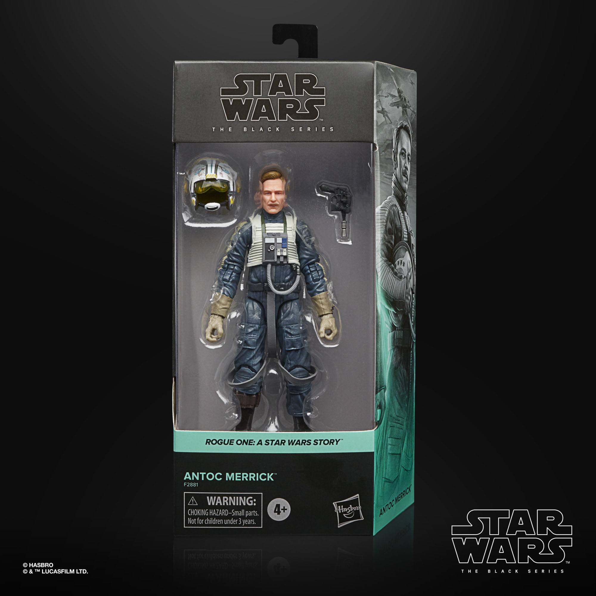 Hasbro Star Wars The Black Series 6-Inch-Scale Action Figure of Antoc Merrick, the Blue Leader