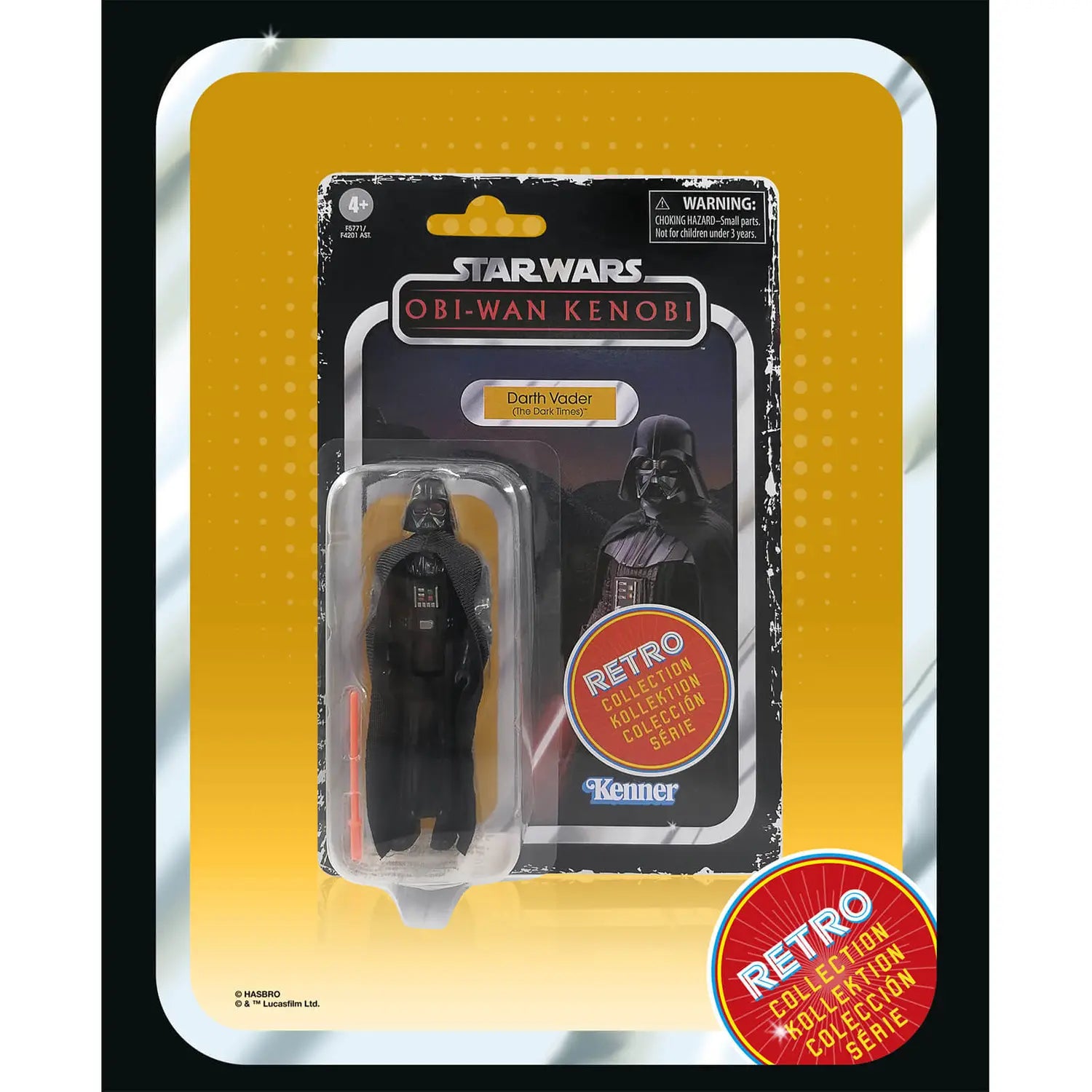 Hasbro Star Wars Retro Collection: 3.75 - inch Darth Vader (The Dark Times) Action Figure