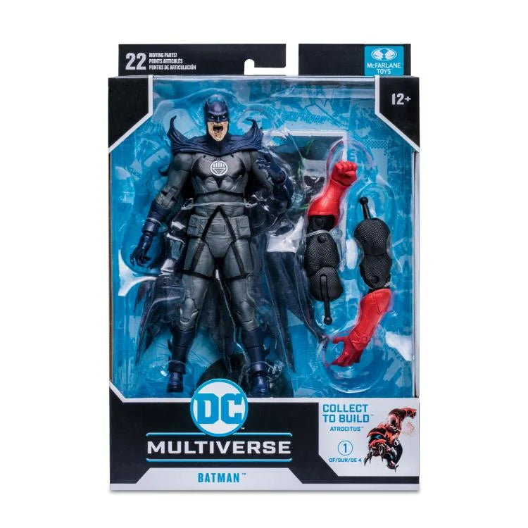 McFarlane 7-Inch Action Figure of DC Multiverse Batman from the Blackest Night Comic Series