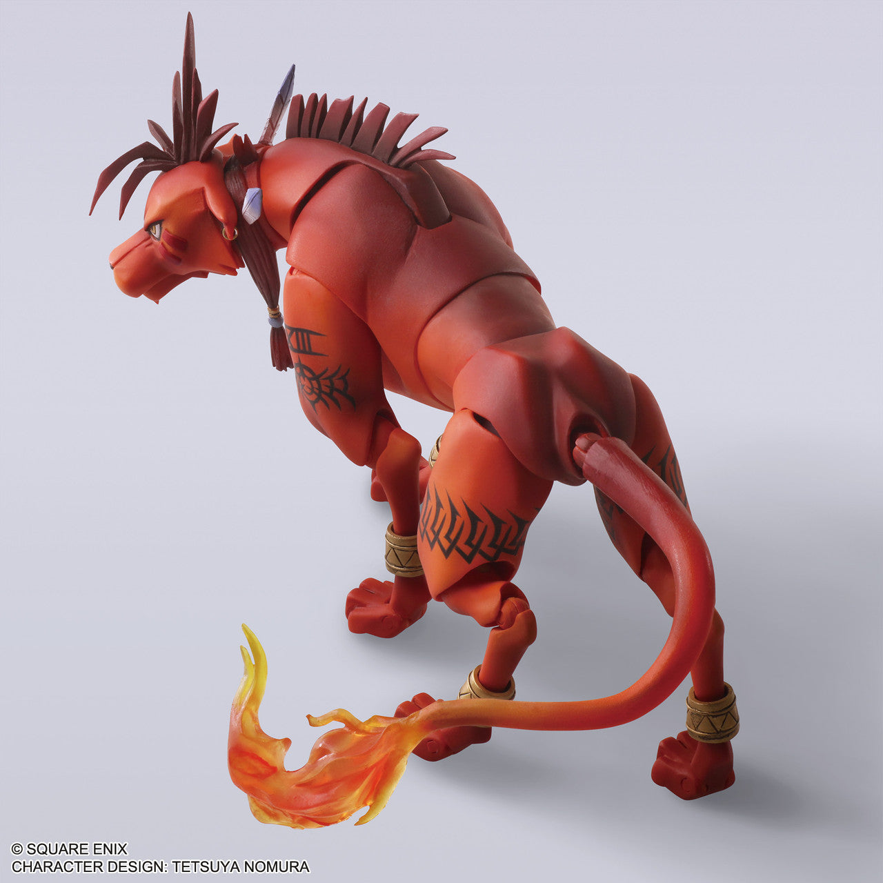 BRING ARTS Red XIII Action Figure from Final Fantasy VII with Interchangeable Hands