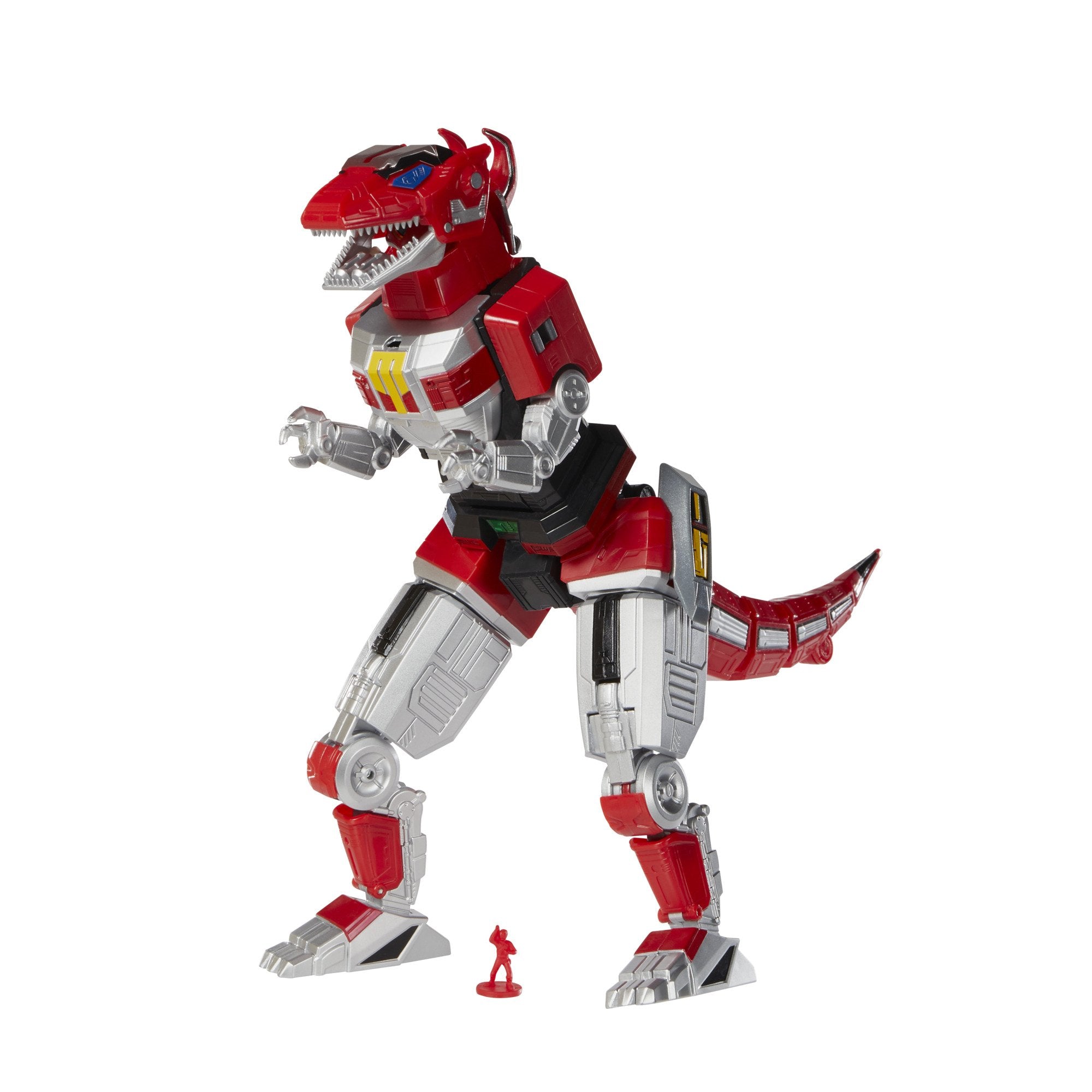 Hasbro Power Rangers Lightning Collection Premium Collectible Zord Ascension Project Mighty Morphin Dino Megazord Figure Set