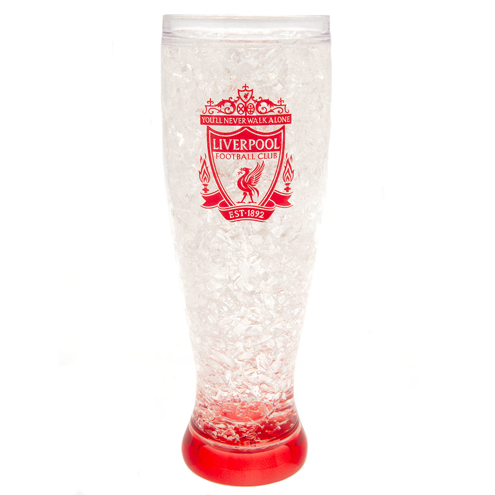 Liverpool Football Club Slim Double - Walled Gel - Filled Freezer Mug for Chilling Beverages