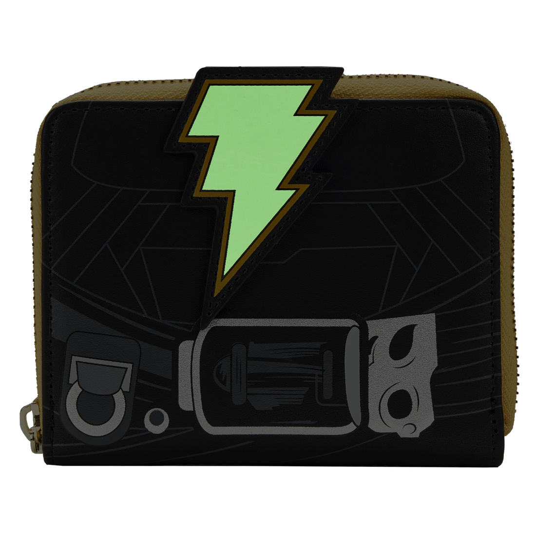 Loungefly DC Comics Black Adam Electric Cosplay Zip - Around Shining Wallet