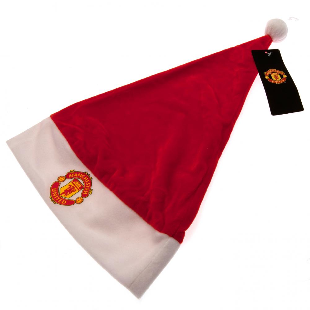 Manchester United Football Club's Soft and Novelty Santa Hat