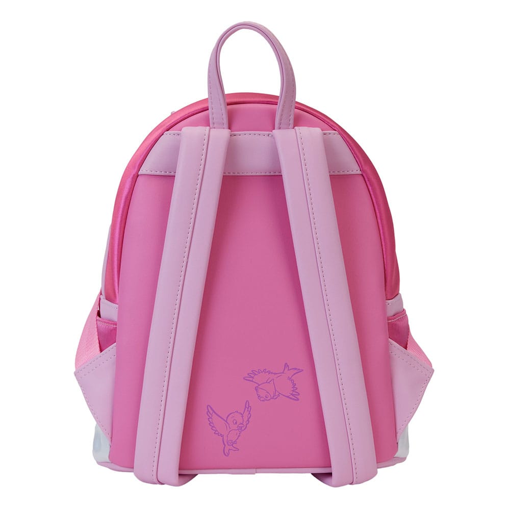 Loungefly Disney Cinderella 75th Anniversary Mini Backpack with Pink Bows