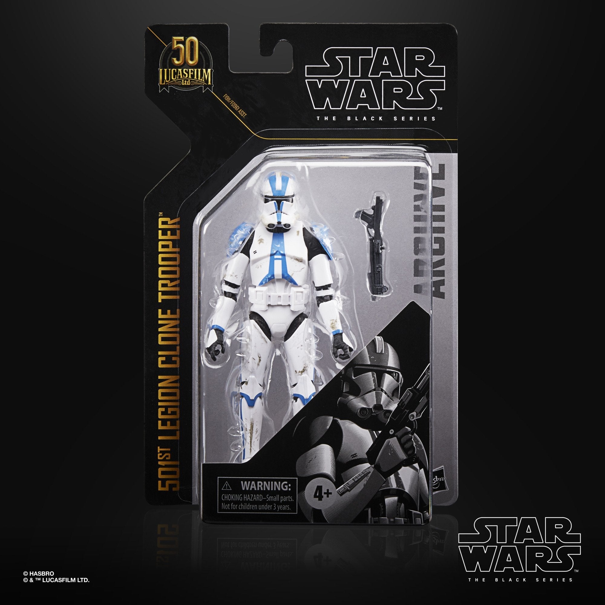 Hasbro Star Wars Black Series Archive 501st Legion Clone Trooper - 50th Anniversary Figure