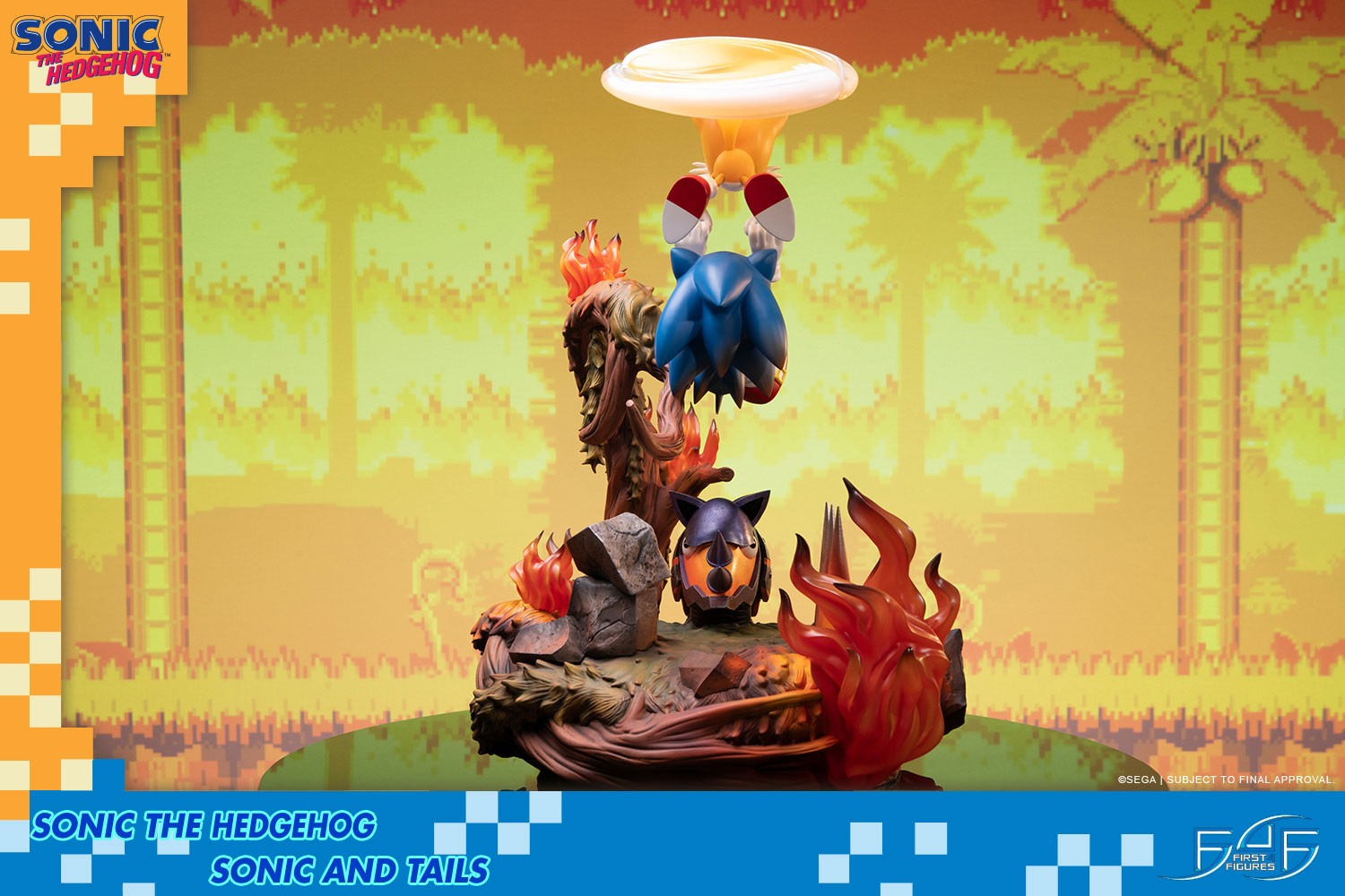 First4Figures Sonic & Tails Statue - Highly Detailed Collectible