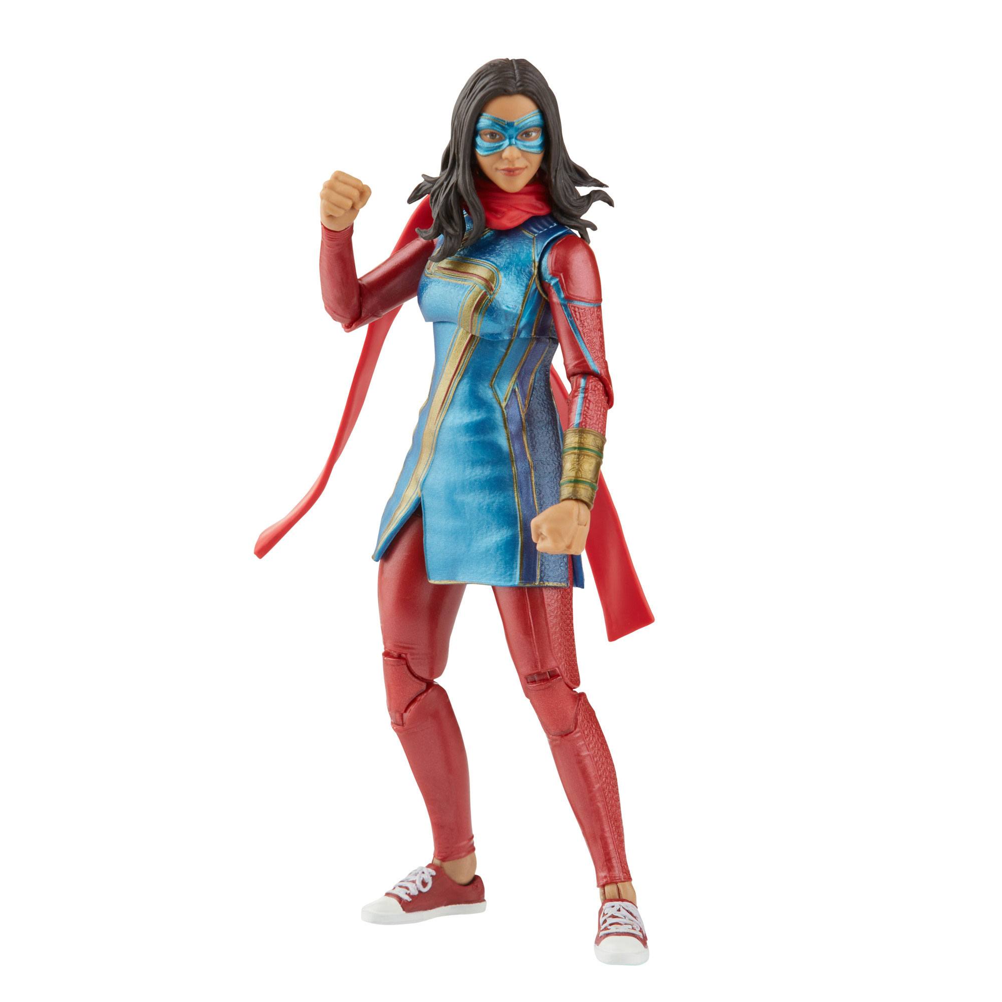 Hasbro's Premium Marvel Legends Series 6-Inch Collectible Action Figure of Ms. Marvel from Disney Plus