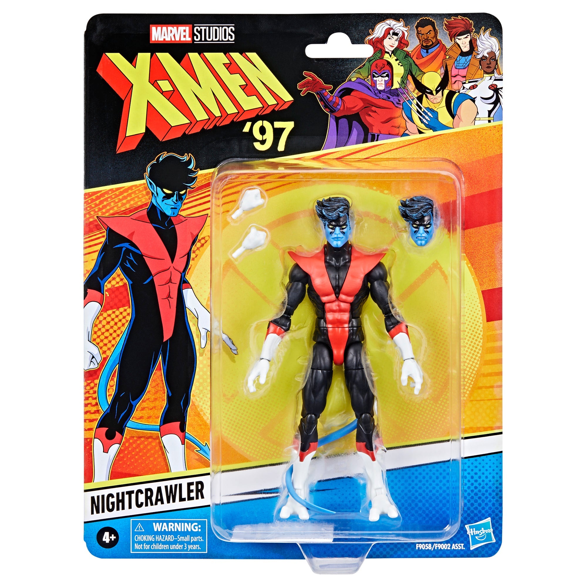 Marvel Legends Retro Series Action Figure - X-Men ‘97 Inspired Nightcrawler Collectible Toy