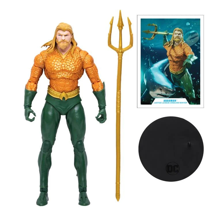McFarlane DC Multiverse 7-Inch Collectible Action Figure of Aquaman from the Endless Winter Storyline