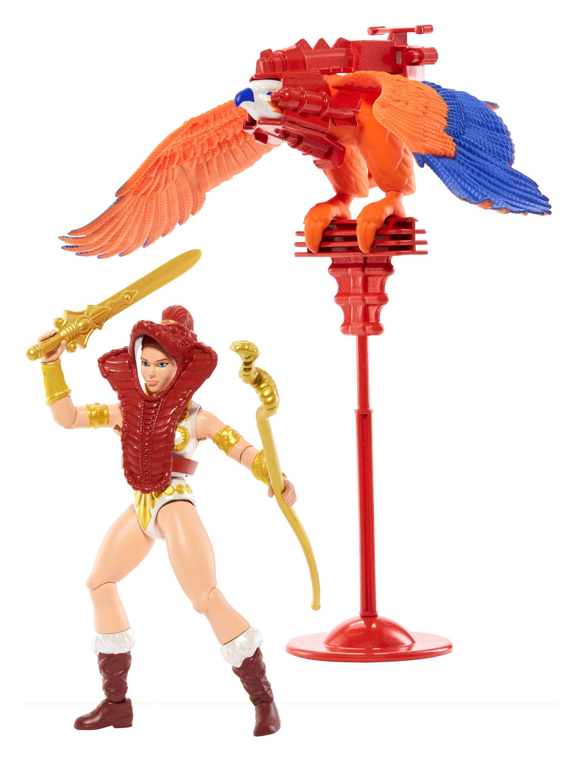 Highly Articulated Masters of The Universe Origins Teela & Zoar 2 - Pack Action Figures
