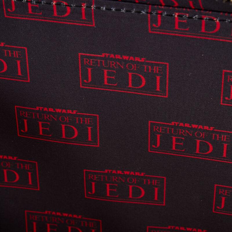 Loungefly Star Wars Return Of The Jedi Themed Vintage-Style Lunchbox Design Crossbody Notebook Bag