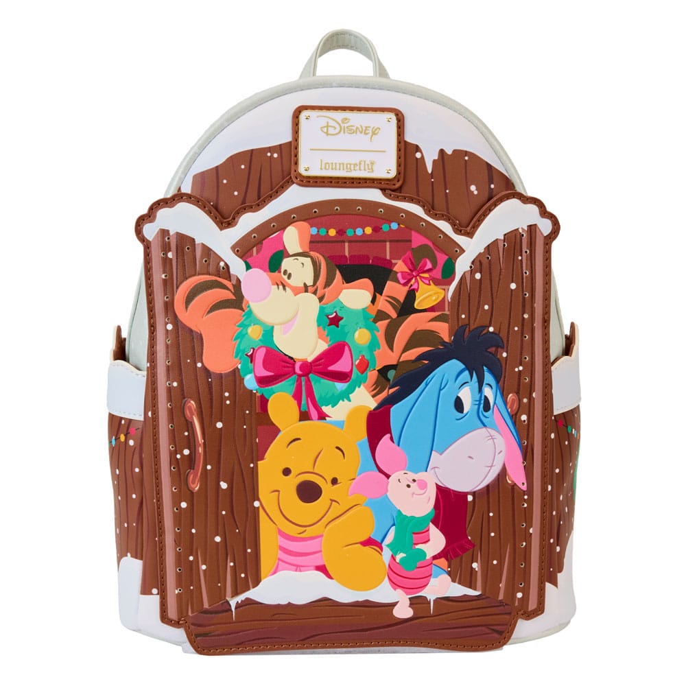 Loungefly Disney Holiday Winnie The Pooh & Friends Light-up Mini Backpack