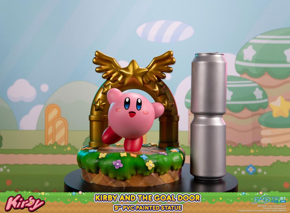 First4Figures Highly Detailed Kirby and the Goal Door PVC Collectible Figure