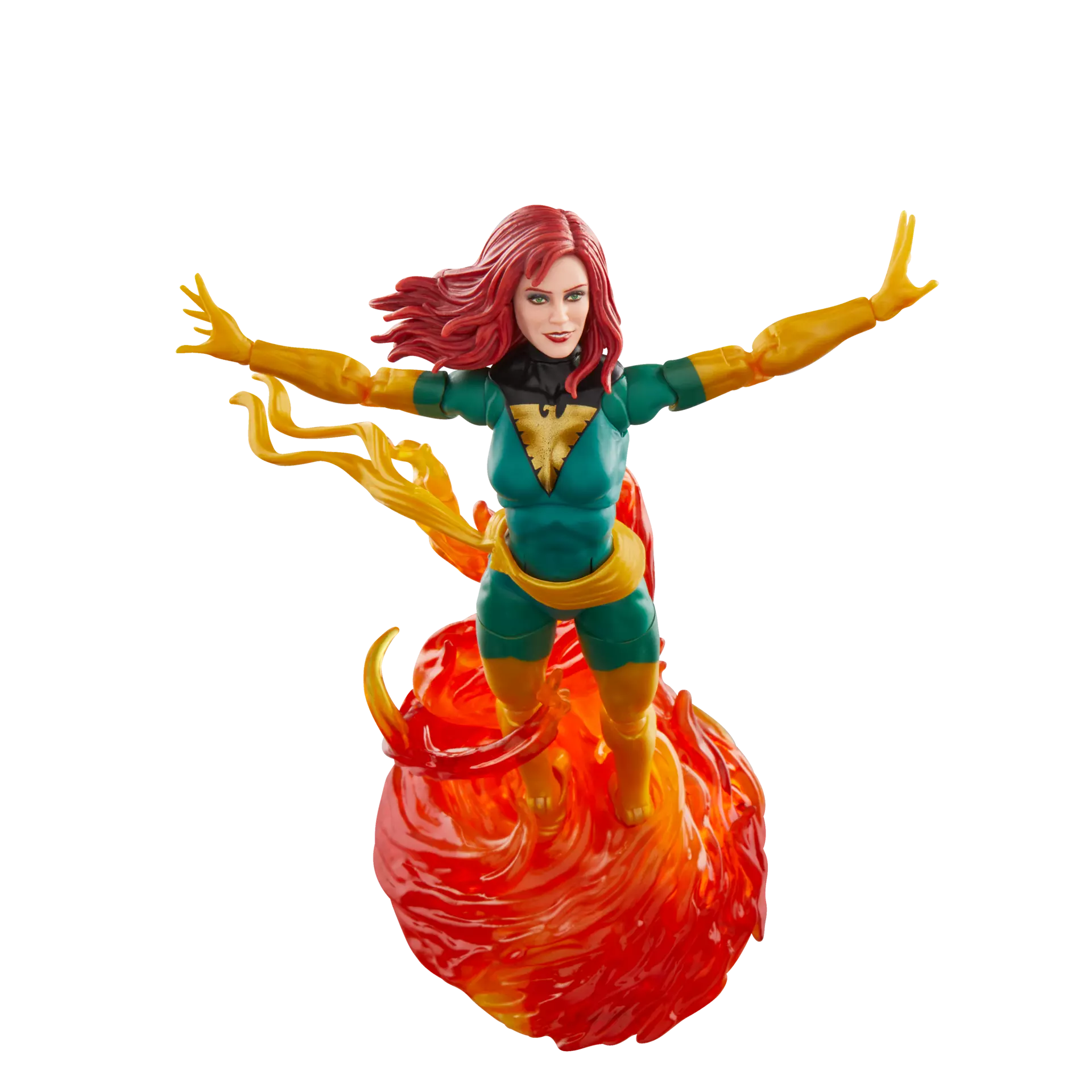 Hasbro Marvel Legends 6 - inch Scale Jean Grey and Phoenix Force Collectible Action Figure Set