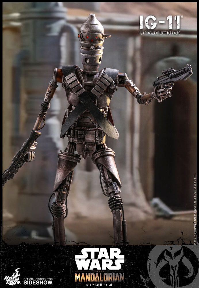Hot Toys 1:6 Scale Star Wars Mandalorian IG-11 Detailed Collectible Figure