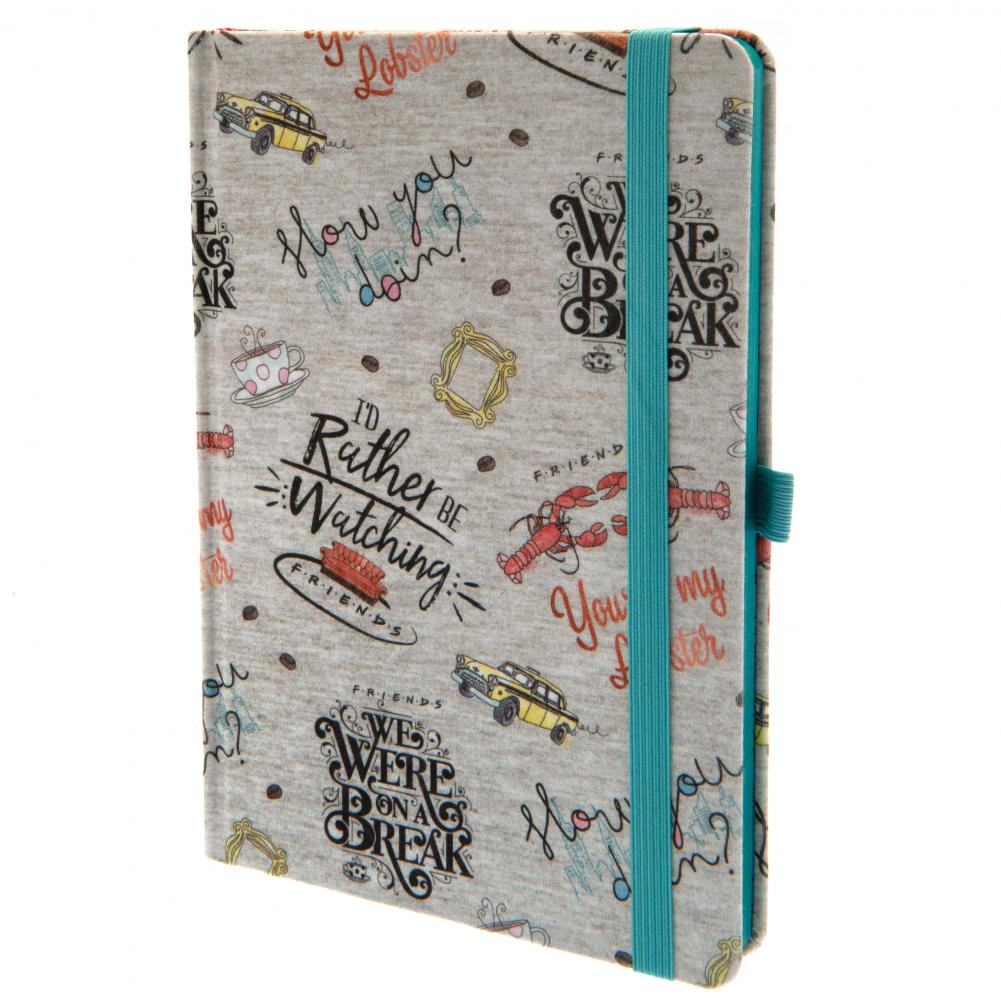 Premium Friends A5 Notebook with Marl Design