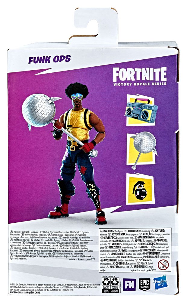 Epic 6 - inch Fortnite Victory Royale Funk Ops Poseable Action Figure