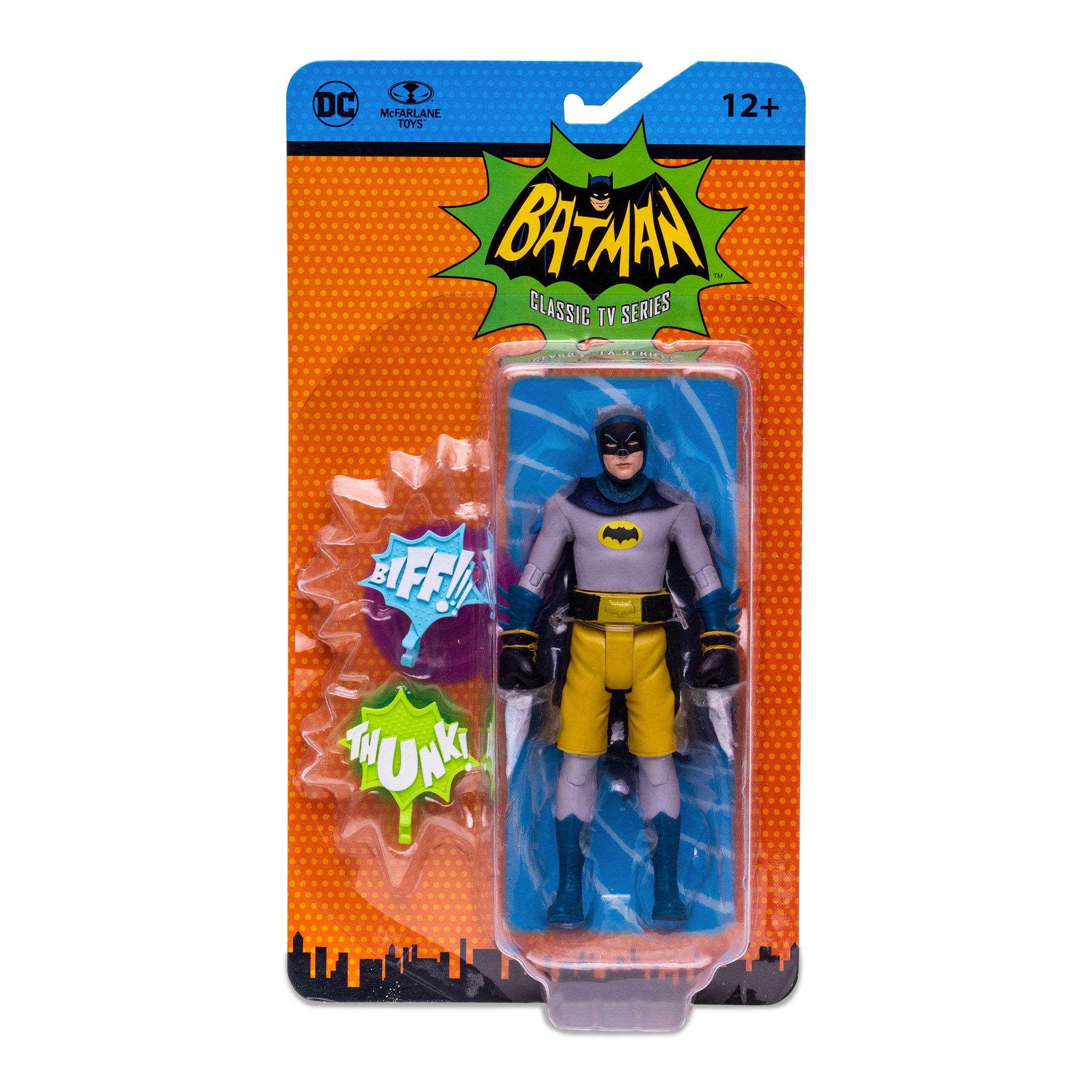 McFarlane DC Retro - 1966 Batman Boxing Action Figure with Articulation