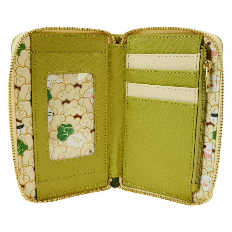Loungefly Disney - Pixar Bao Themed Bamboo Steamer Basket - Style Zip - Around Vegan Leather Wallet for All Adventures