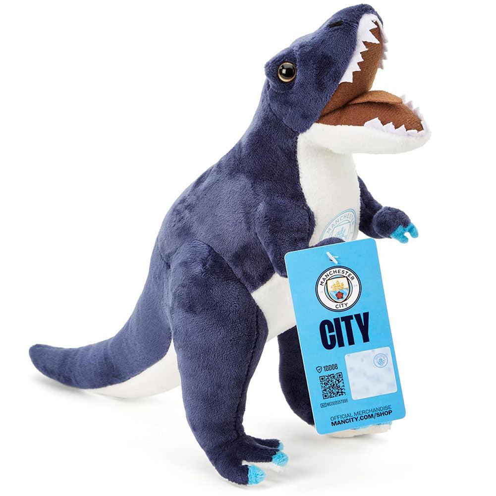 Soft and Huggable Manchester City FC Standing Plush T-Rex Toy