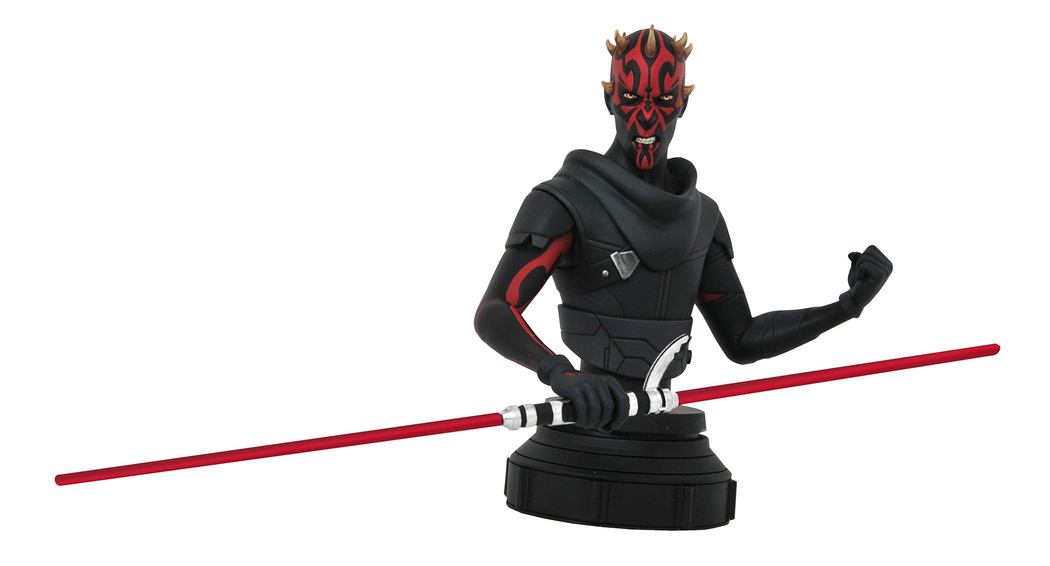 Gentle Giant Collectible Star Wars: Rebels 1/7 Scale Statue Bust - Villain Darth Maul