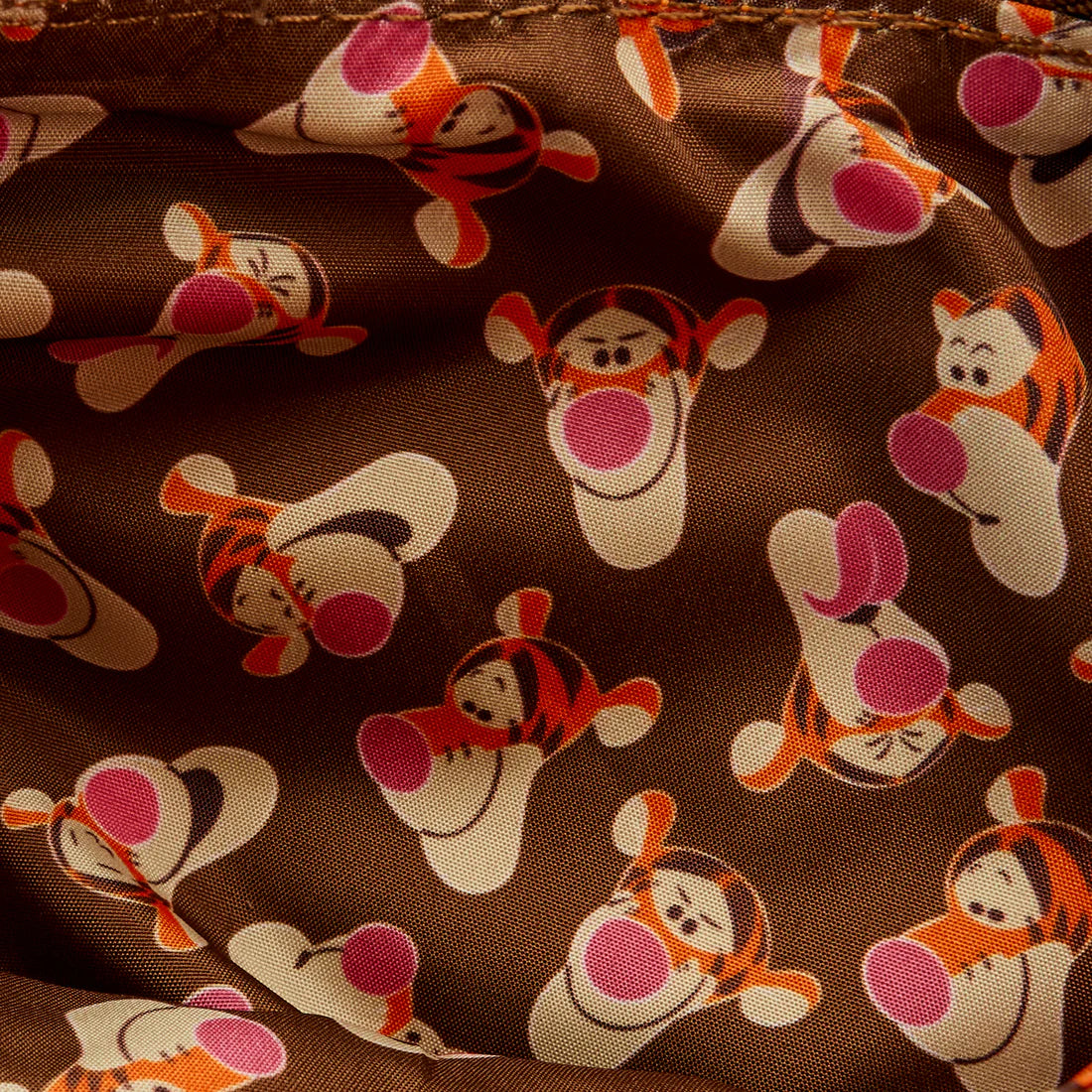 Loungefly Disney Winnie the Pooh Tigger-Themed Plush Cosplay Style Crossbody Handbag for Daily Use