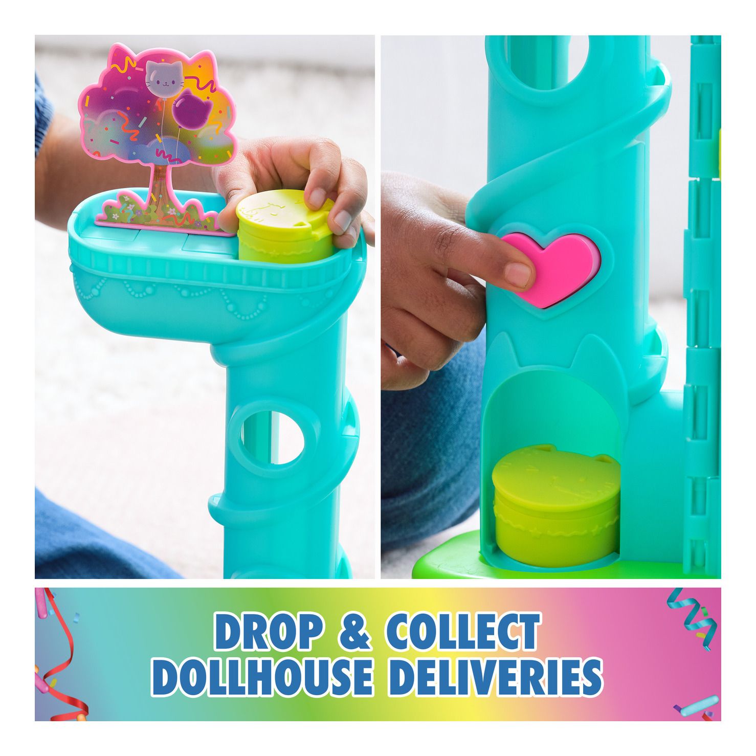 Gabby's Dollhouse 60cm Rainbow Purrfect Celebration Dollhouse Set