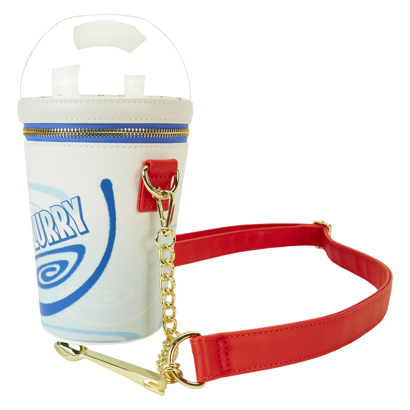Loungefly Brand McDonald's McFlurry-Themed Figural Crossbody Shoulder Bag for Fashion Lovers