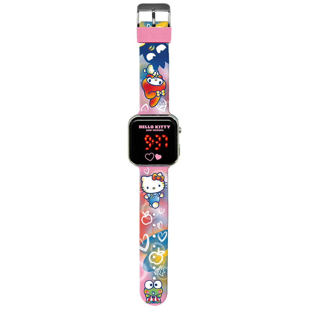 Adorable Hello Kitty Junior LED Digital Watch with Silicone Strap