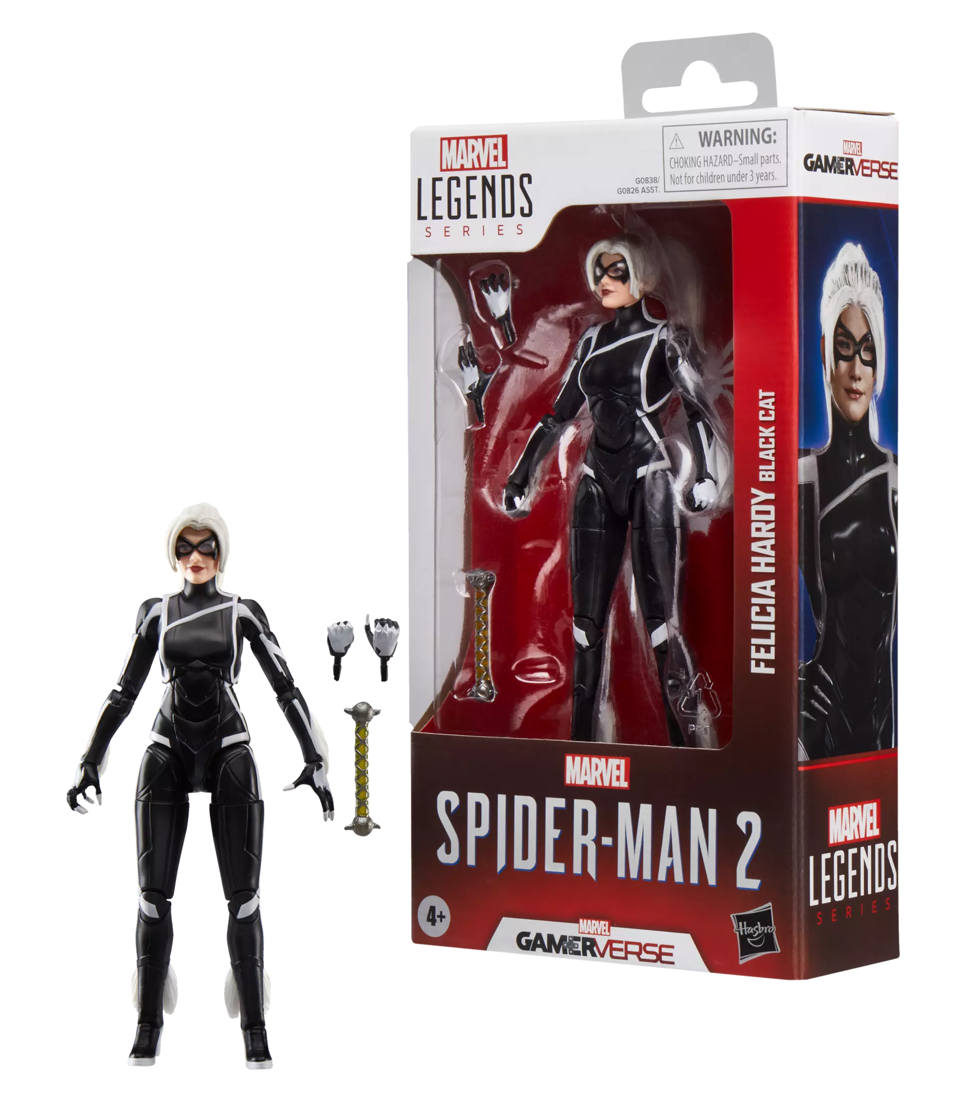 Marvel Legends Series Gamerverse Collectible 6-Inch Action Figure of Felicia Hardy as Black Cat