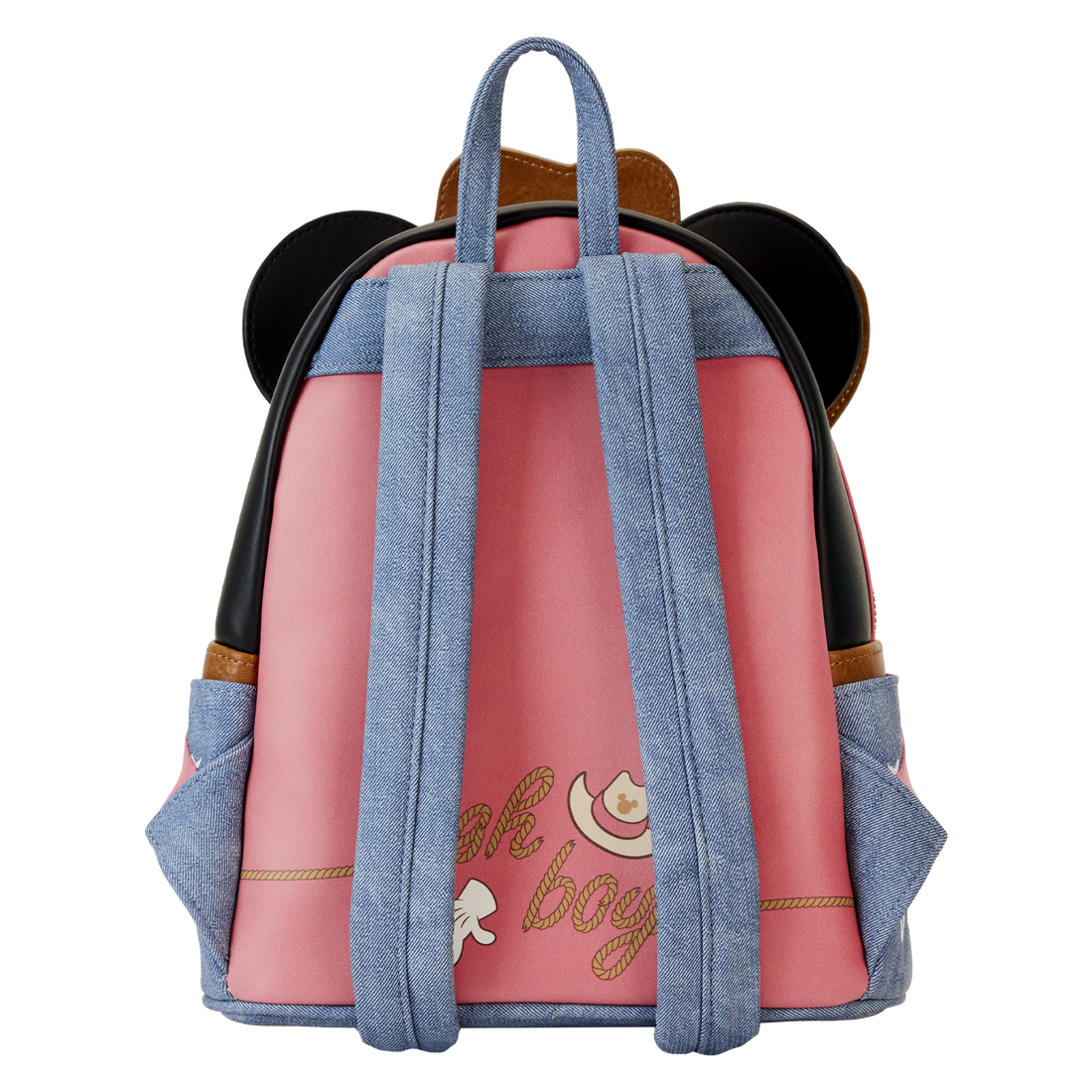 Loungefly Disney Cosplay-Style Mini Backpack Featuring Western Mickey Mouse